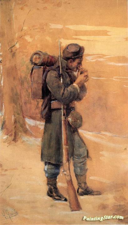 The Infantryman Artwork by William Gilbert Gaul