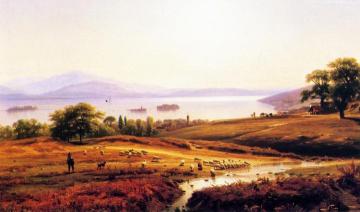 Morning on Lago Maggiore Artwork by Thomas Worthington Whittredge