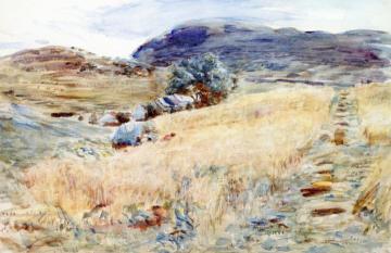 The Crofter's Harvest Artwork by William Mctaggart