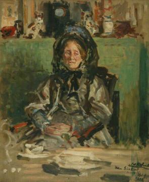 Mrs Sickert Artwork by Jacques Emile Blanche