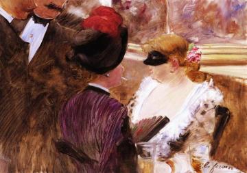 The Box Artwork by Jean-Louis Forain