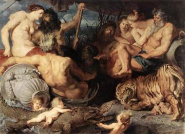 The Four Continents Artwork by Peter Paul Rubens