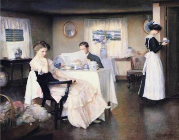 The Breakfast Artwork by William Mcgregor Paxton