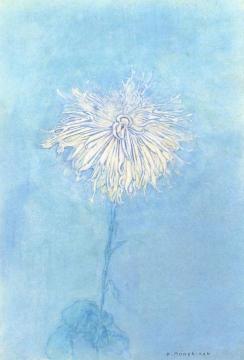 Chrysanthemum Artwork by Piet Mondrian