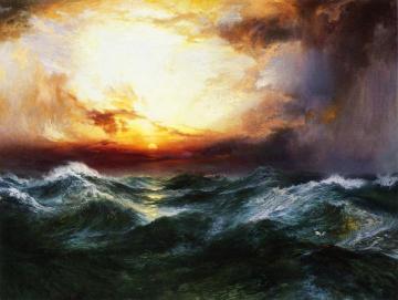 Sunset after a Storm Artwork by Thomas Moran