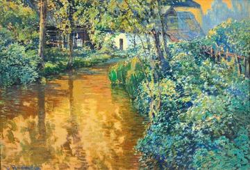 Water Mill Artwork by Václav Radimský