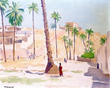 A Plaza Artwork by Albert Marquet