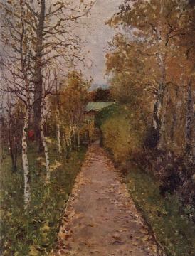 Alley,Zhukovka Artwork by Constantin Alexeevich Korovin