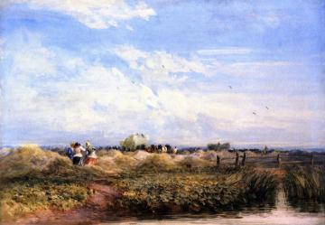 The Hayfield Artwork by David Cox