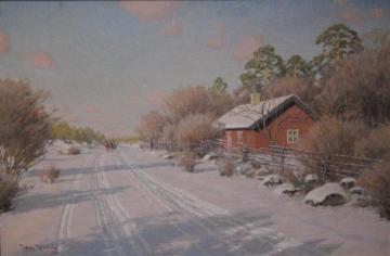 Winter Artwork by Johan Krouthén