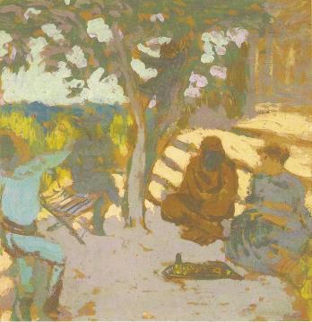 Jardin à l’Étang-la-Ville Artwork by Edouard Vuillard