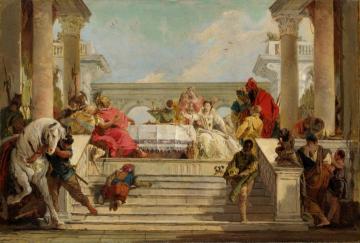 The Banquet Of Cleopatra Artwork by Giovanni Battista Tiepolo