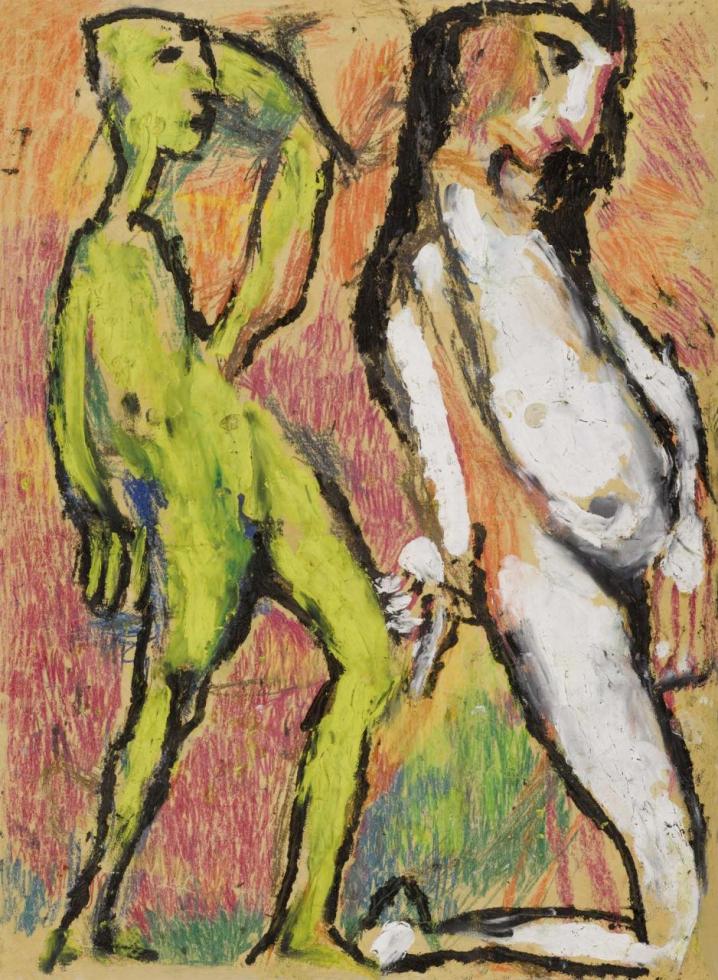 Where Are We Going? Artwork by Louis Soutter