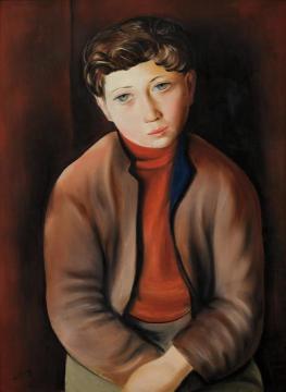 Jeune Breton Artwork by Moise Kisling