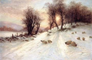 The Day Was Sloping Towards His Western Bower Artwork by Joseph Farquharson
