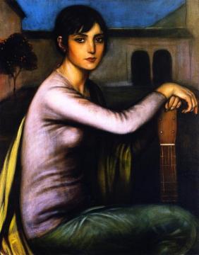 Tristeza Andaluza Artwork by Julio Romero de Torres