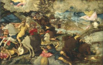 The Conversion Of Saint Paul Artwork by Tintoretto Jacopo