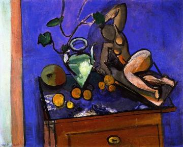 Sculpture And Vase With Ivy Artwork by Henri Matisse