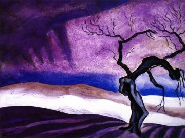 Death Artwork by Oscar Bluemner