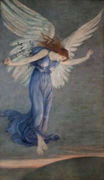 The Angel of Peace Artwork by Walter Crane