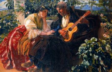 Copla valenciana Artwork by Jose Mongrell Torrent