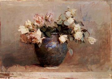 Roses Artwork by Abbott Handerson Thayer