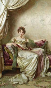 Elegante Artwork by Charles Joseph Frederick Soulacroix