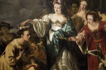 The Crowning of Mirtillo Artwork by Ferdinand Bol
