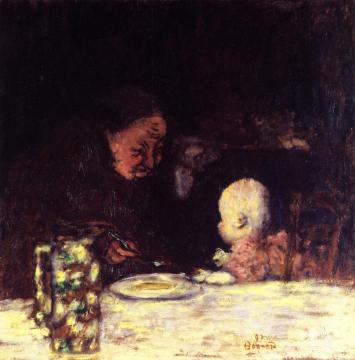 Grandmother and Child Artwork by Pierre Bonnard