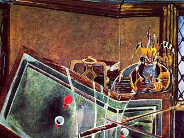 Billiard table Artwork by Georges Braque