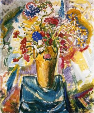 Flowers in a Vase Artwork by Alfred Henry Maurer