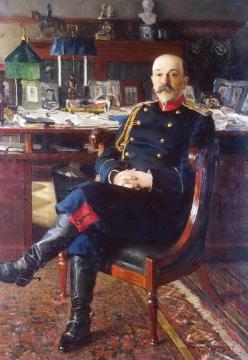 Portrait of General P.P. Gesse Artwork by Nikolai Petrovich Bogdanov-belsky
