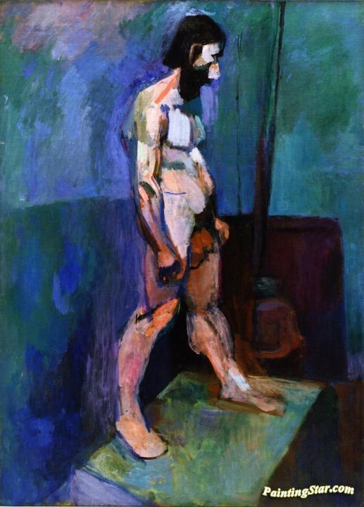 Male Model Artwork by Henri Matisse