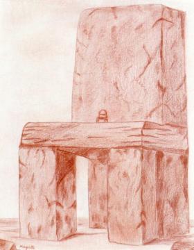 La Legende Des Siecles Artwork by Rene Magritte