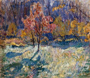 Belkino. Garden Artwork by Pyotr Konchalovsky