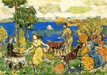 Summer Day Artwork by Maurice Prendergast