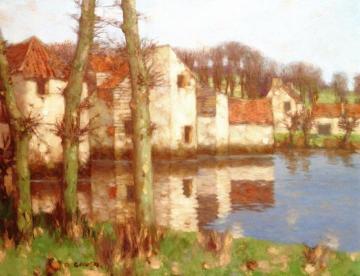 Autumn Light, Normandy Artwork by David Gauld