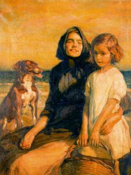 A pleno sol Artwork by Jose Mongrell Torrent