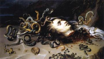 The Head of Medusa Artwork by Peter Paul Rubens