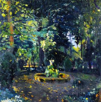 Surtidor, Santa Perpetua de la Mogoda Artwork by Joaquin Mir Trinxet