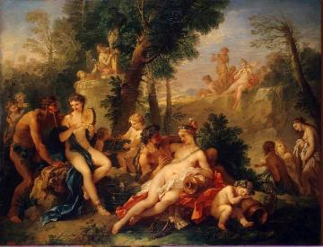Bacchus And Ariadne Artwork by Charles-Joseph Natoire