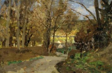 Rossatz in der Wachau Artwork by Tina Blau