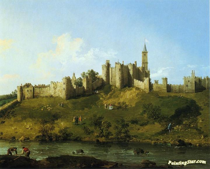 Alnwick Castle Artwork by Giovanni Antonio Canal