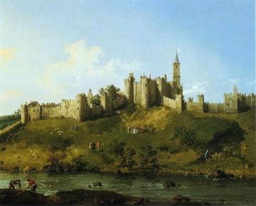 Alnwick Castle Artwork by Giovanni Antonio Canal