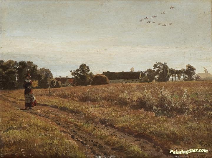 Phillipshafen, Rügen Artwork by Hans Fredrik Gude