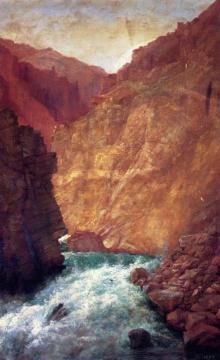 Chilan Gorge Artwork by Abby Williams Hill