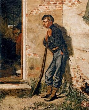 The Hospital Guard Artwork by William Trego