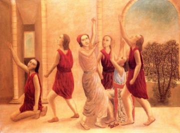 The Death of Lucretia Artwork by André Bauchant