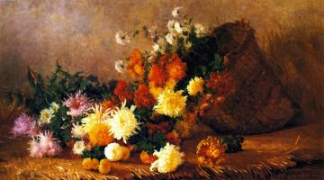 Chrysanthemums Artwork by Alice B. Chittenden