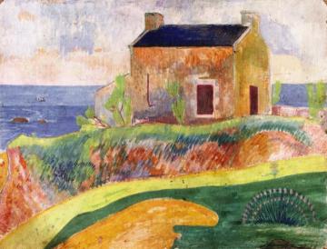 The House At Pendu Artwork by Paul Gauguin